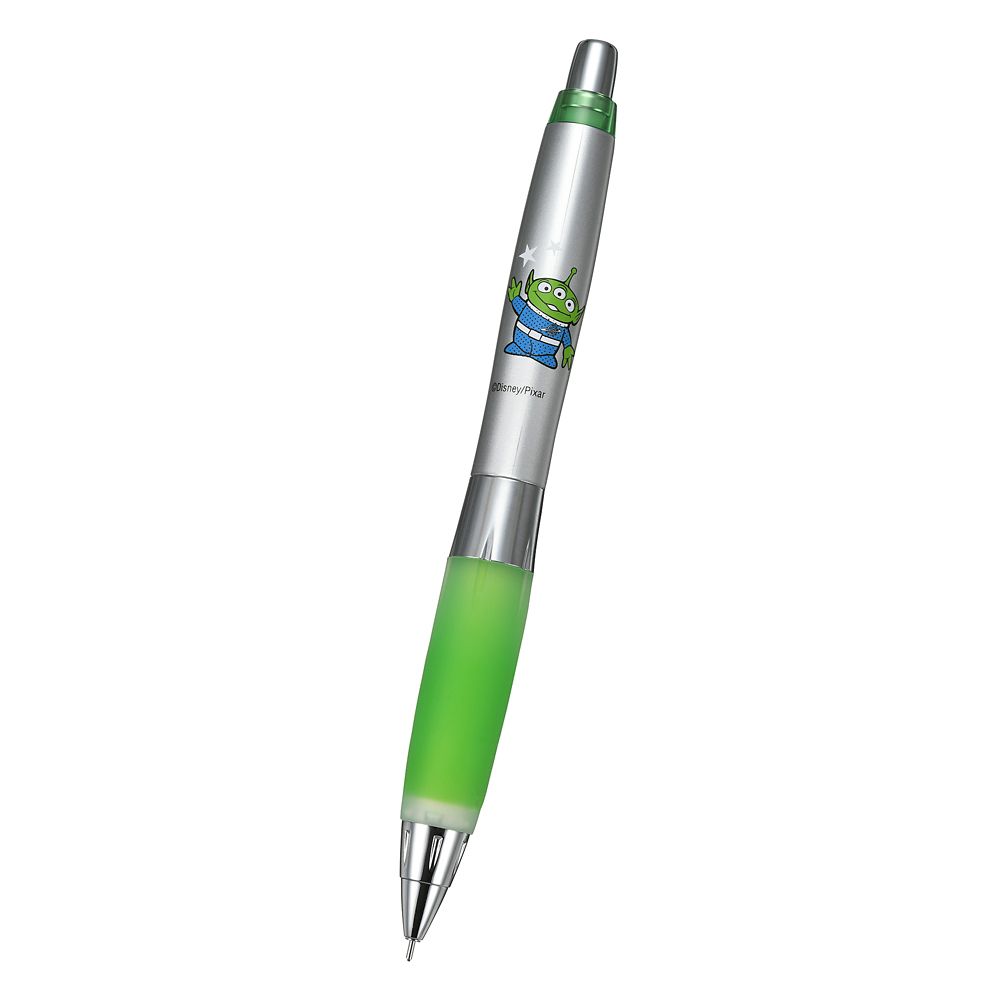 公式 ショップディズニー リトル グリーンメン エイリアン ユニ アルファゲル0 5 シャープペンシル シャカシャカ機構搭載モデル