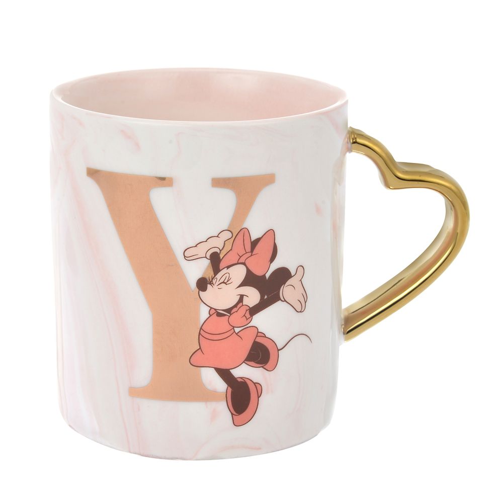 公式 ショップディズニー ミニー マグカップ Y Initial