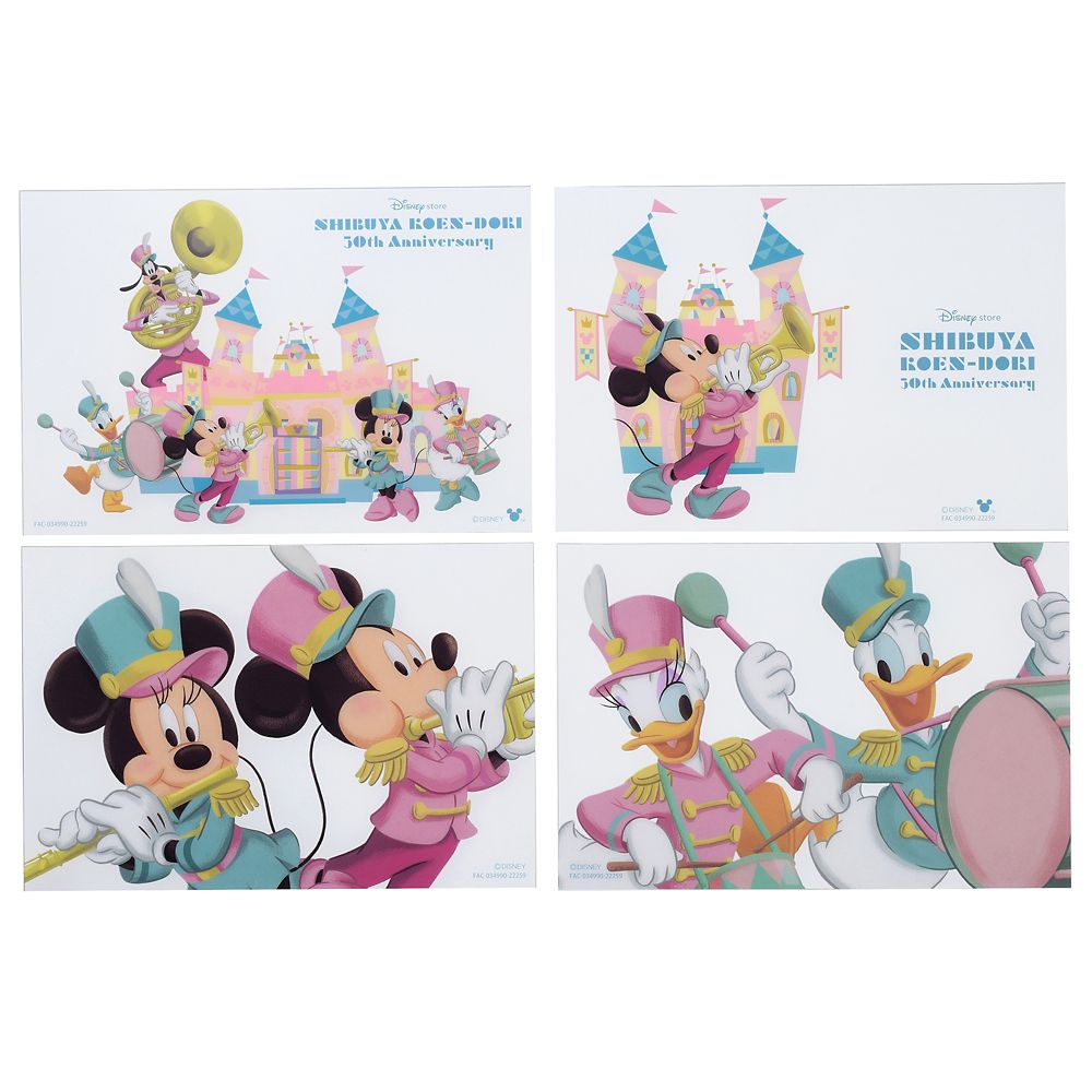 公式 ショップディズニー ポストカード メッセージカード