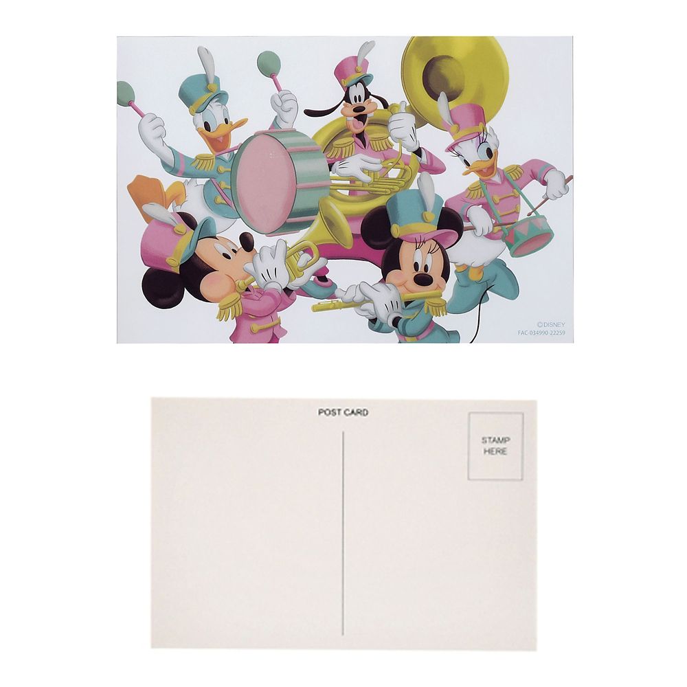 公式 ショップディズニー ミッキー フレンズ ポストカード セット フレーム付き ディズニーストア 渋谷公園通り店 30周年