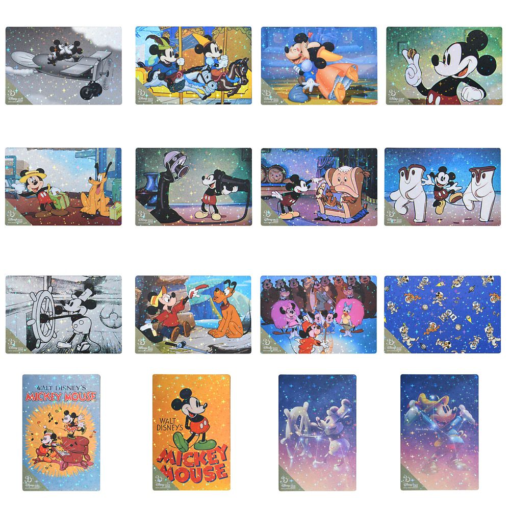 公式 ショップディズニー ミッキー フレンズ ポストカード セット 10月 Disney Store Japan 30th