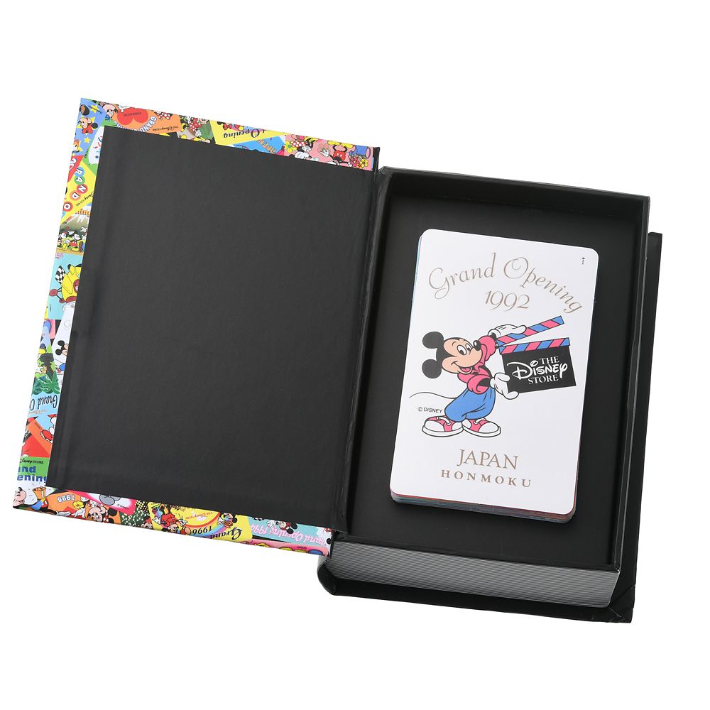 公式 ショップディズニー ミッキー フレンズ シール ステッカー ボックス入り Disney Store Japan 30th Anniversary Historical Card