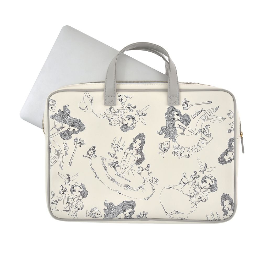 公式 ショップディズニー ディズニープリンセス ノートパソコンケース Disney Artist Collection By Aquirax Uno