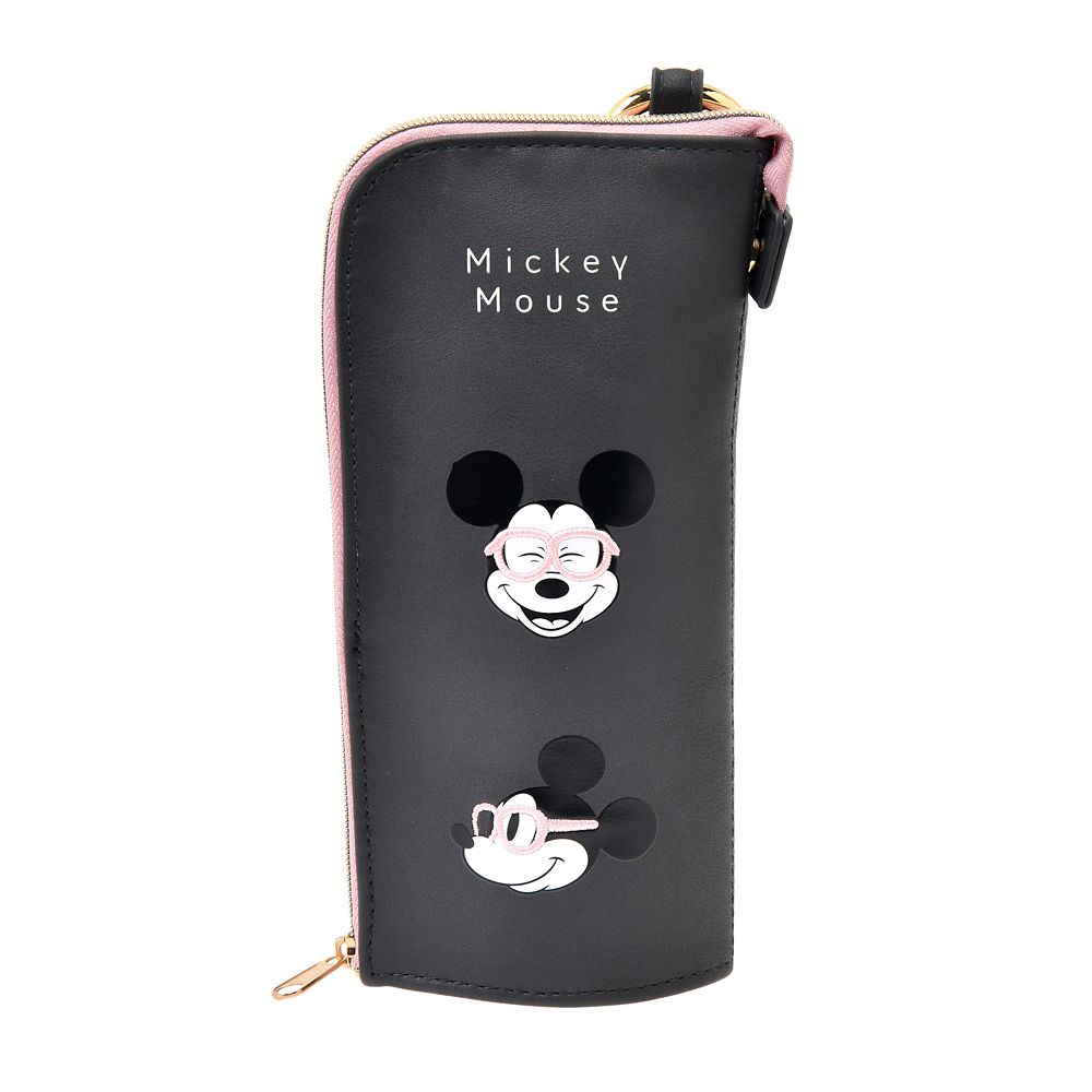 公式 ショップディズニー ミッキー メガネケース カラビナ付き Kafun 22