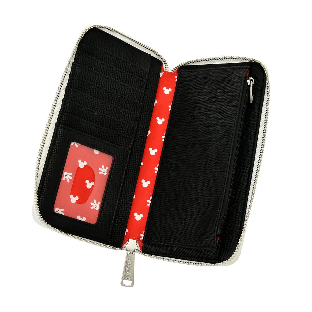 公式 ショップディズニー Loungefly ミッキー 財布 ウォレット パイカットアイ フェイス