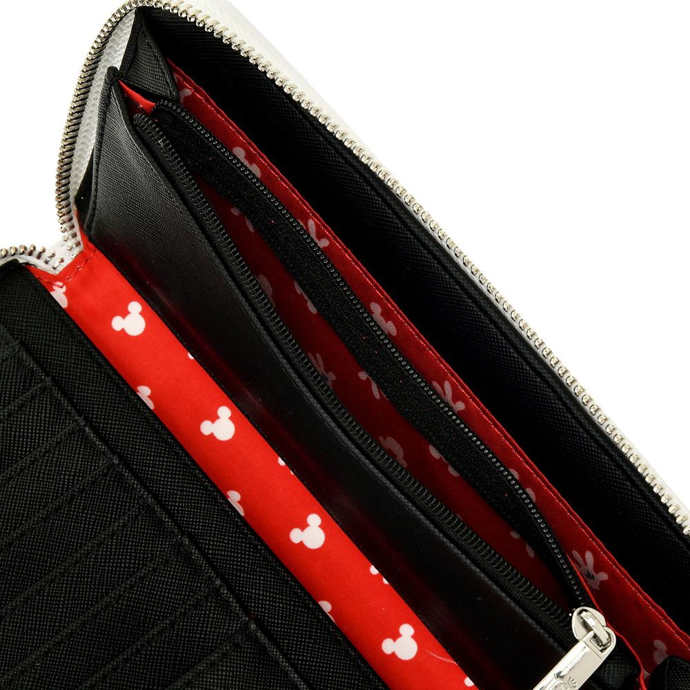 公式 ショップディズニー Loungefly ミッキー 財布 ウォレット パイカットアイ フェイス