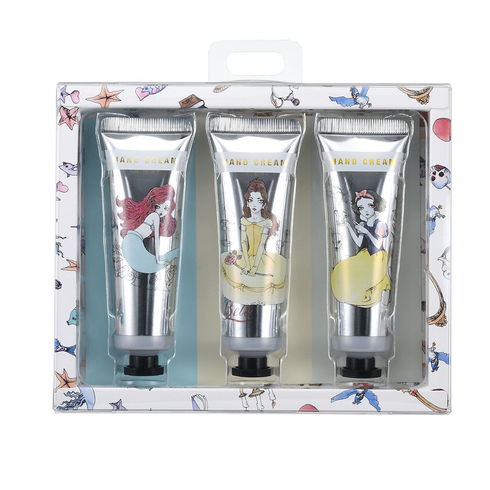公式 ショップディズニー ディズニープリンセス ハンドクリーム セット Disney Artist Collection By Aquirax Uno