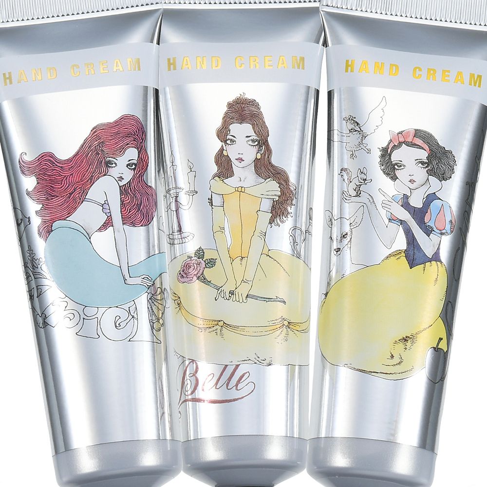 公式 ショップディズニー ディズニープリンセス ハンドクリーム セット Disney Artist Collection By Aquirax Uno