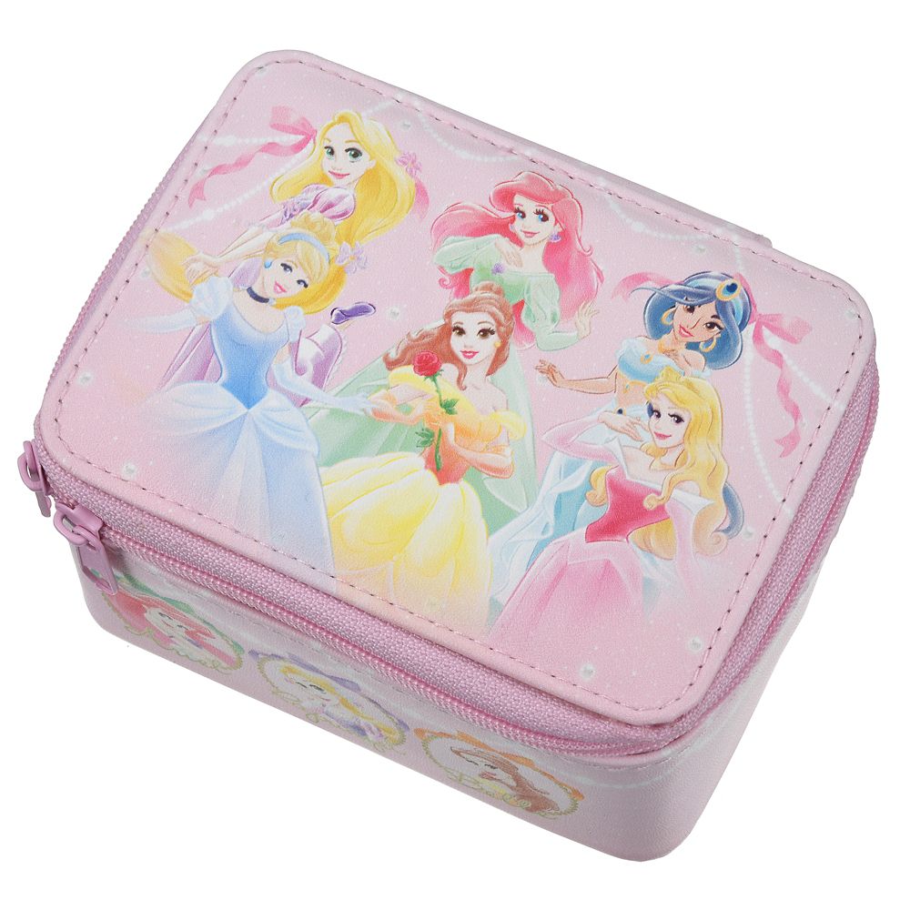 公式 ショップディズニー ディズニープリンセス キッズ用コスメセット ポーチ付き リボンフレーム
