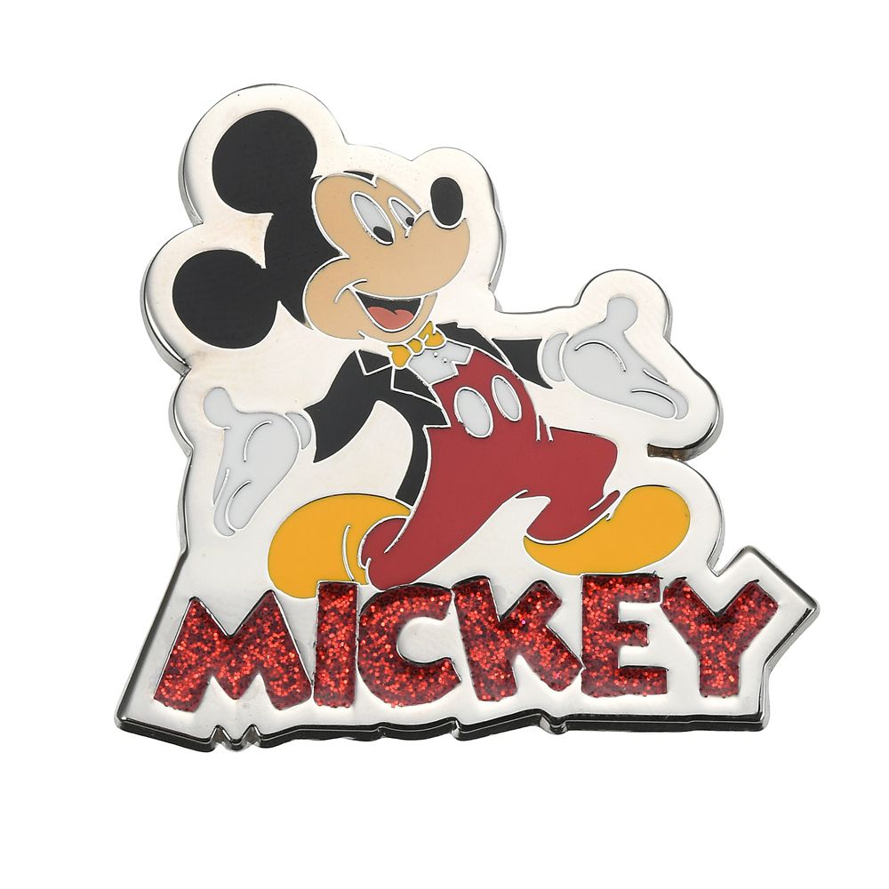 公式 ショップディズニー ミッキー ピンバッジ Mickeyロゴ