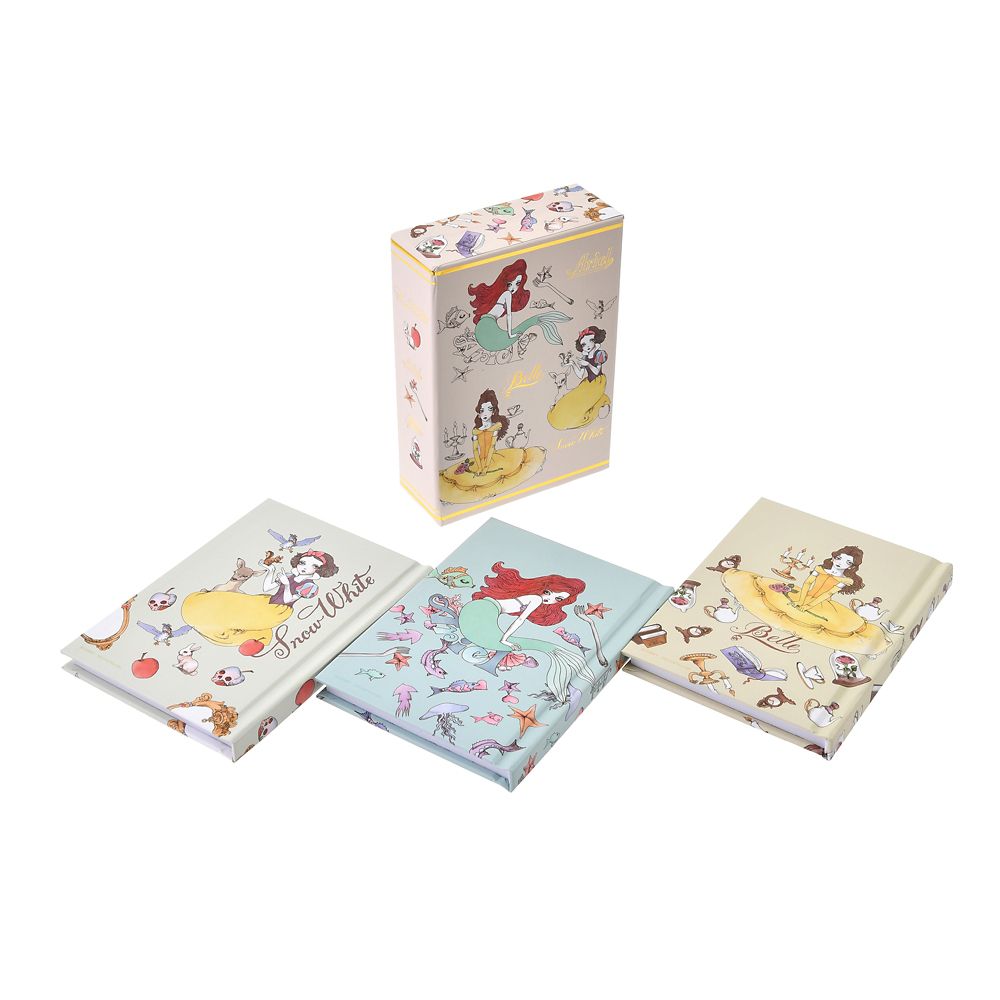 公式 ショップディズニー ディズニープリンセス ノート スリーブケース入り Disney Artist Collection By Aquirax Uno