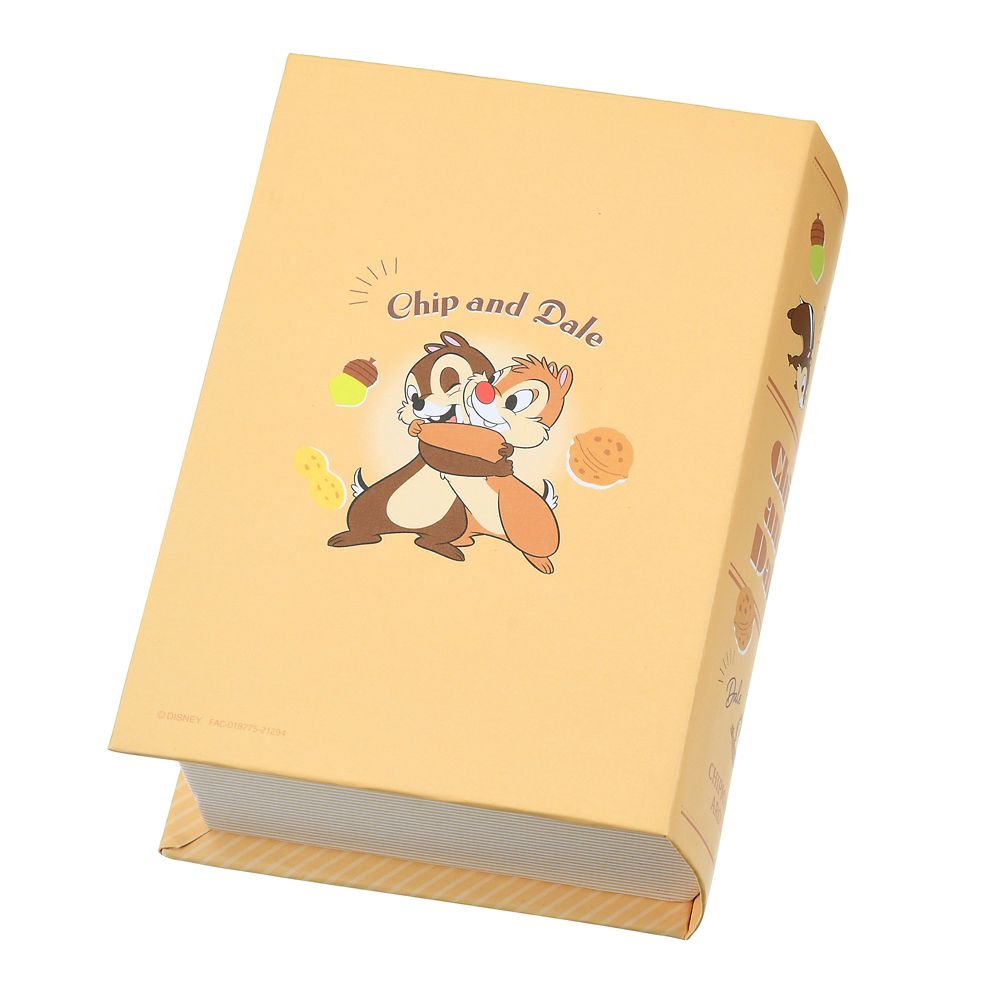公式 ショップディズニー チップ デール 付箋 メモ帳 ボックス入り ブック型