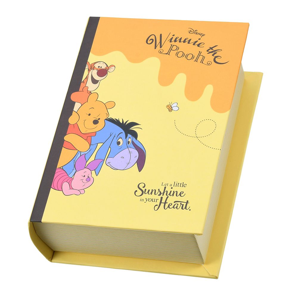公式 ショップディズニー プー フレンズ 付箋 メモ帳 ボックス入り ブック型