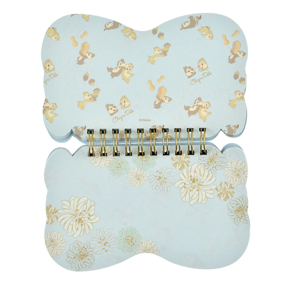 公式 ショップディズニー Paul Joe La Papeterie チップ デール メモ帳 ダイカット クリザンテーム