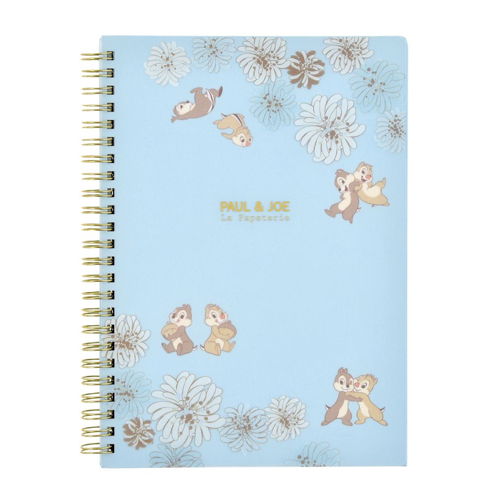公式 ショップディズニー Paul Joe La Papeterie チップ デール リングノート A5 クリザンテーム