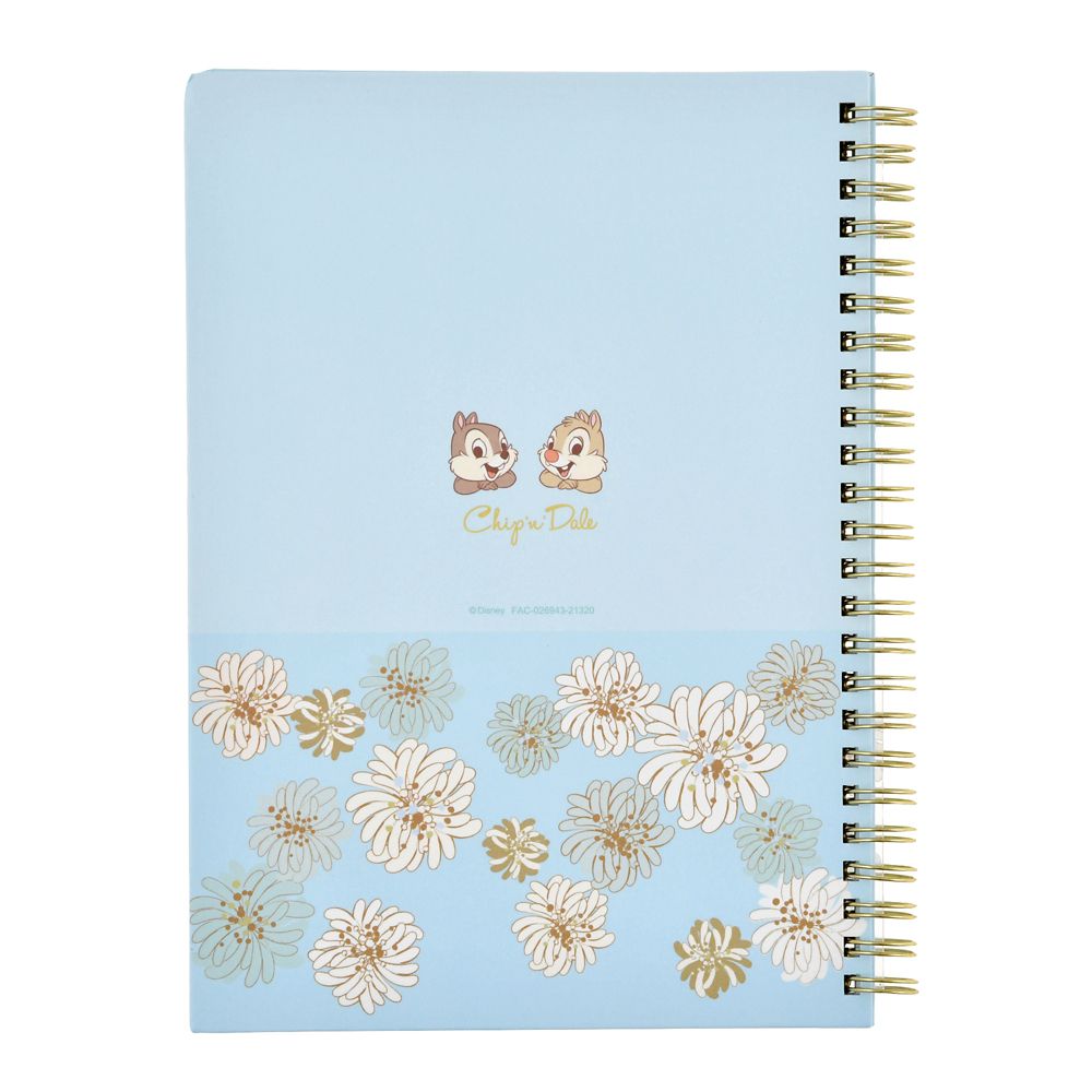 公式 ショップディズニー Paul Joe La Papeterie チップ デール リングノート A5 クリザンテーム