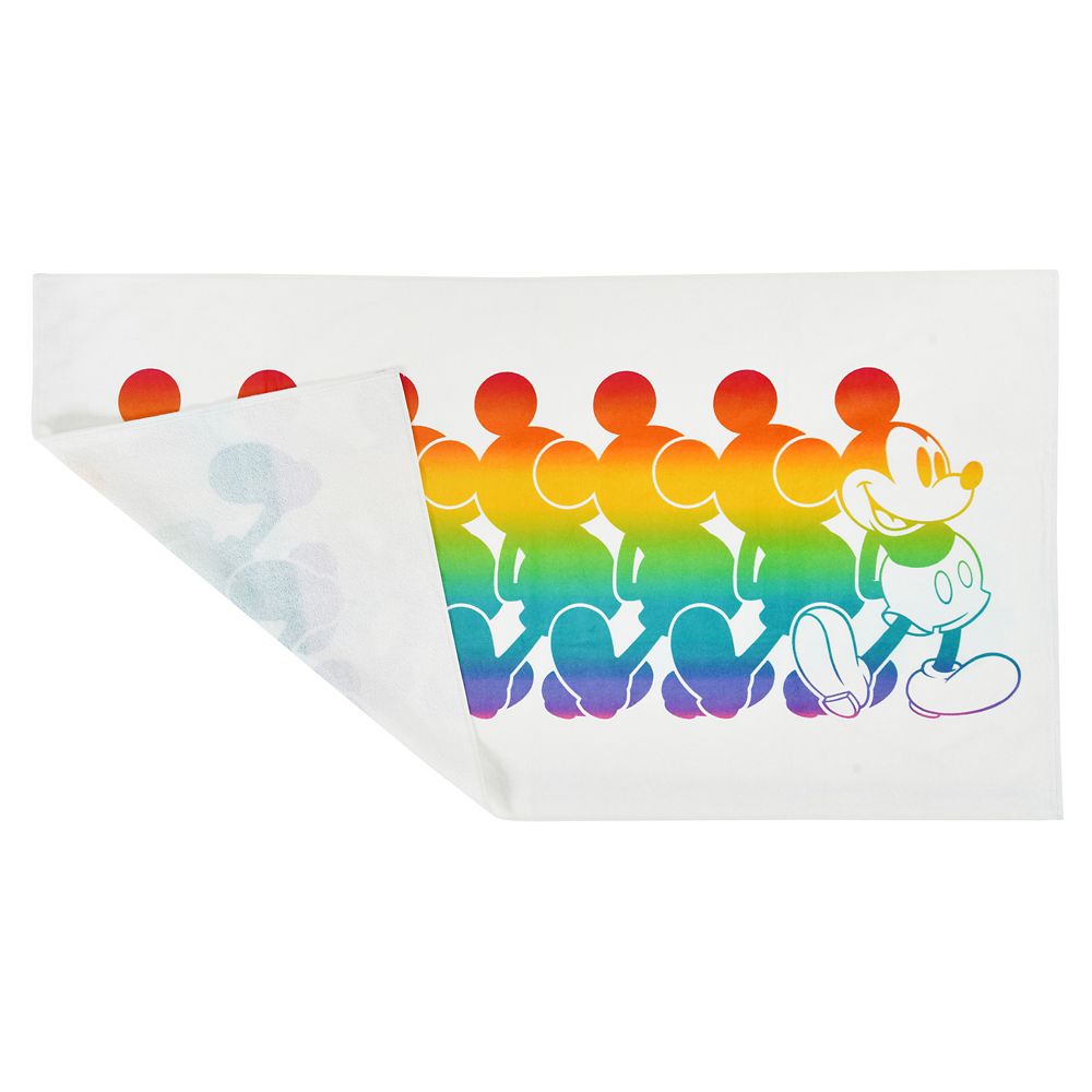公式 ショップディズニー ミッキー バスタオル Disney Pride Collection
