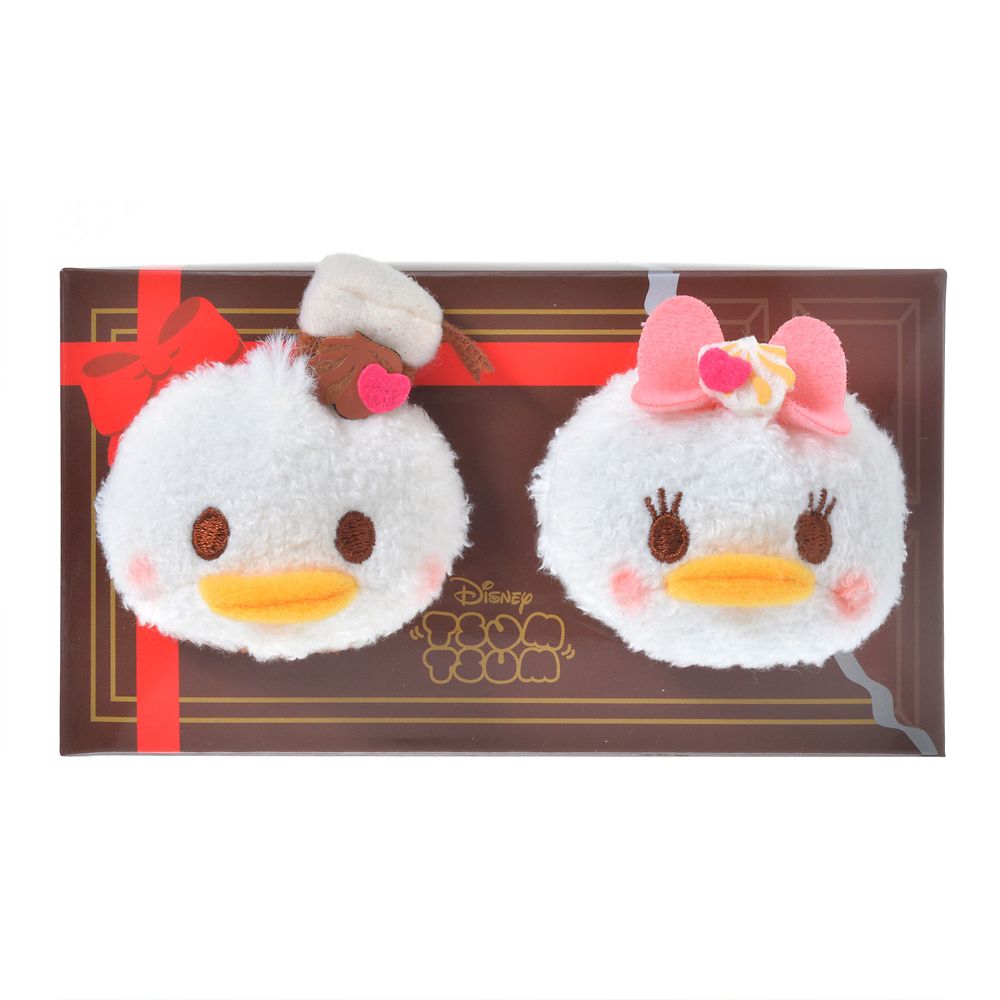 公式 ショップディズニー ツムツム ぬいぐるみ ドナルド デイジー ミニ S バレンタインセット Tsum Tsum Disney Valentine 22