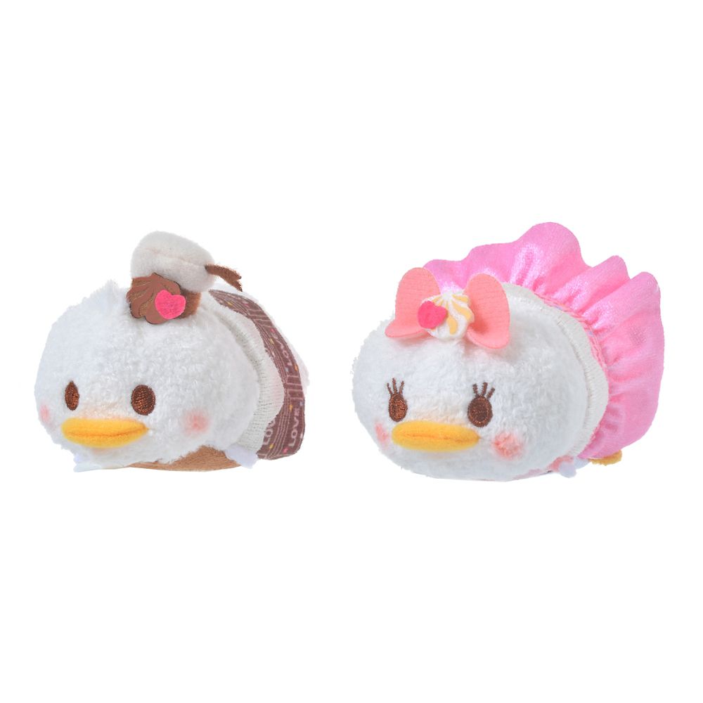 公式 ショップディズニー ツムツム ぬいぐるみ ドナルド デイジー ミニ S バレンタインセット Tsum Tsum Disney Valentine 22