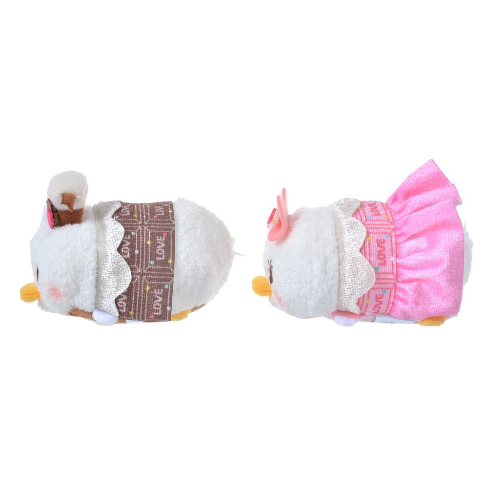 公式 ショップディズニー ツムツム ぬいぐるみ ドナルド デイジー ミニ S バレンタインセット Tsum Tsum Disney Valentine 22