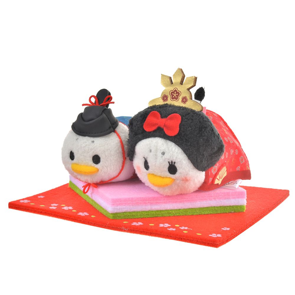 公式 ショップディズニー ツムツム ぬいぐるみ ドナルド デイジー ミニ S ひなかざり Tsum Tsum