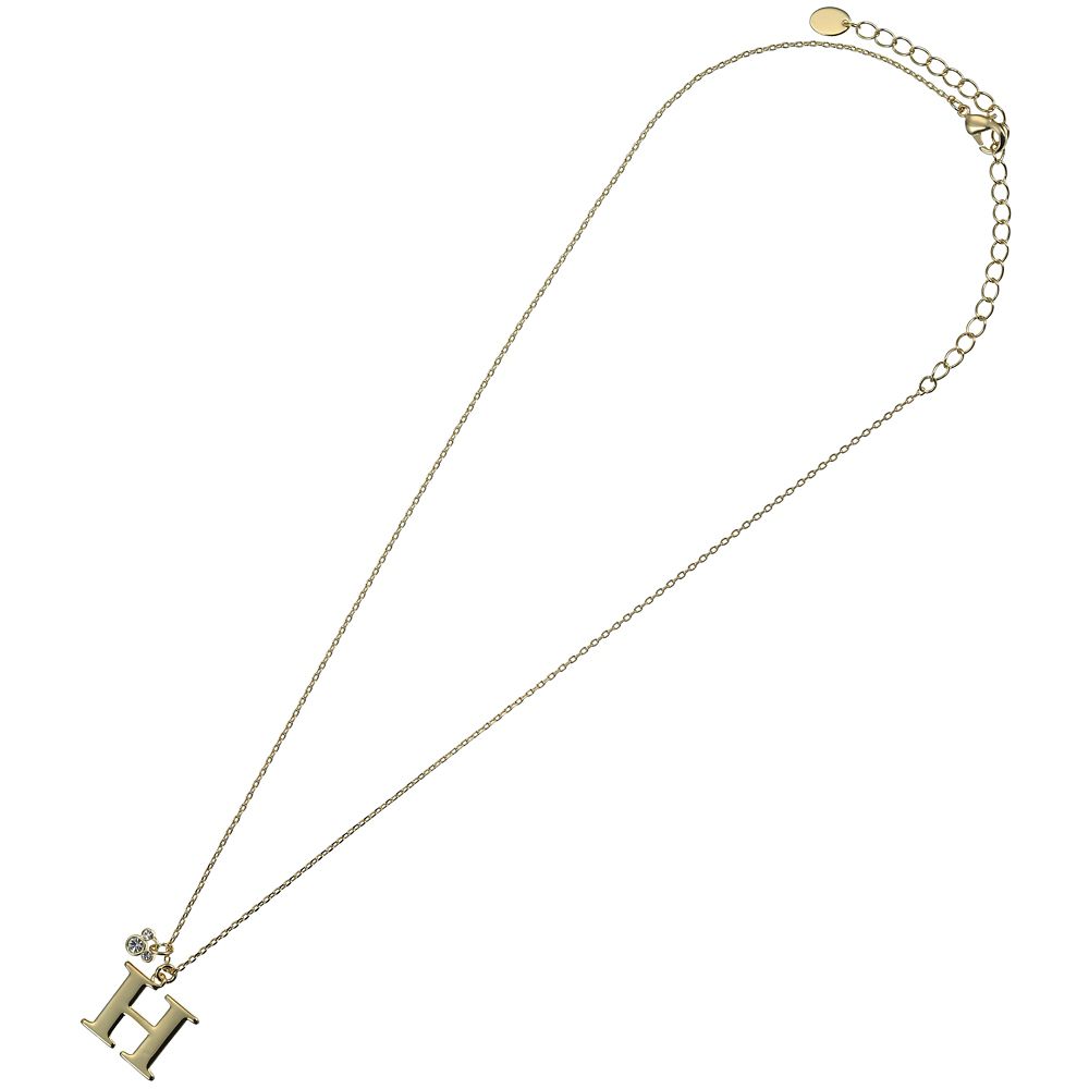 公式 ショップディズニー ミッキー ネックレス H イニシャル プチアイコン ボックス入り