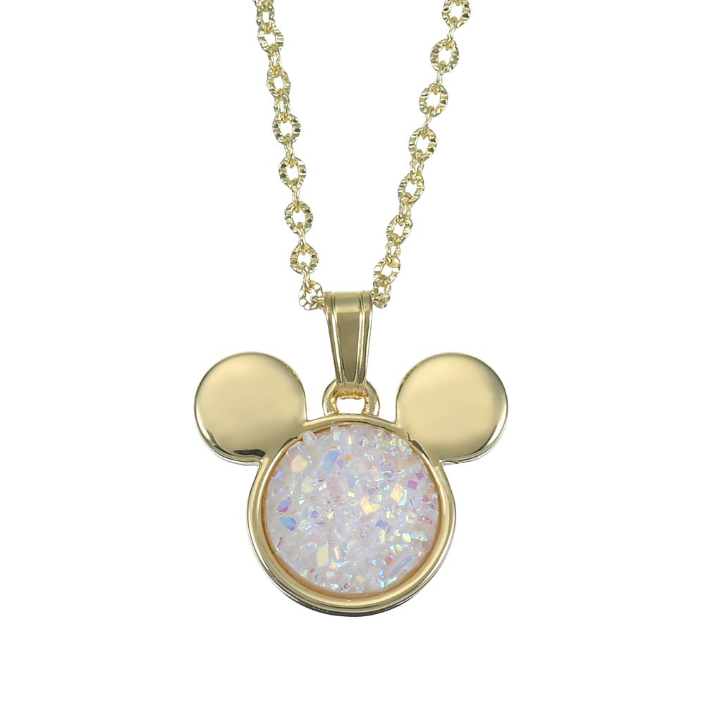 公式 ショップディズニー ミッキー ネックレス レジンストーン ボックス入り