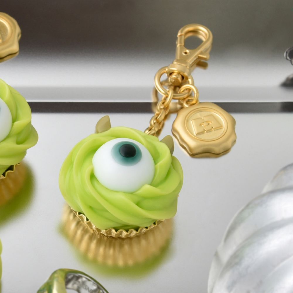 【キューポット】マイク/バッグチャーム　カップケーキ