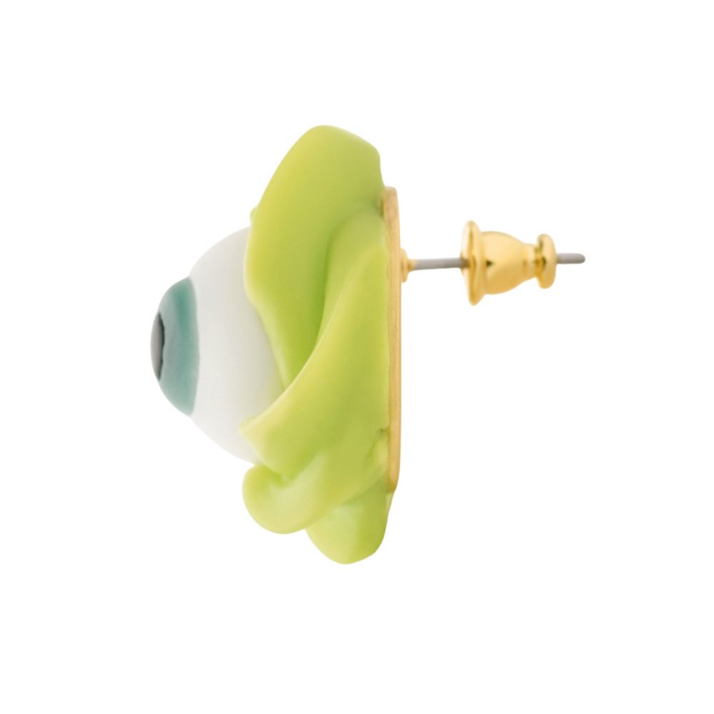 【キューポット】マイク/ピアス　ホイップクリーム