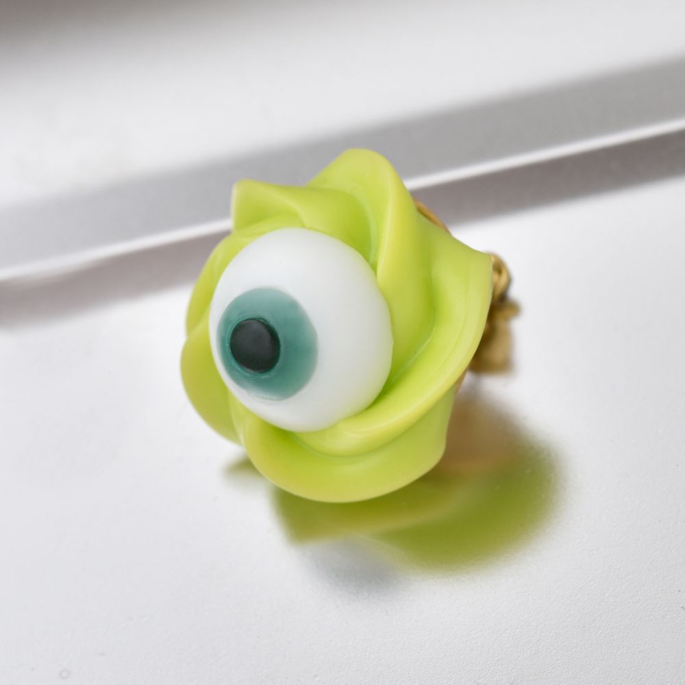 【キューポット】マイク/ピアス　ホイップクリーム