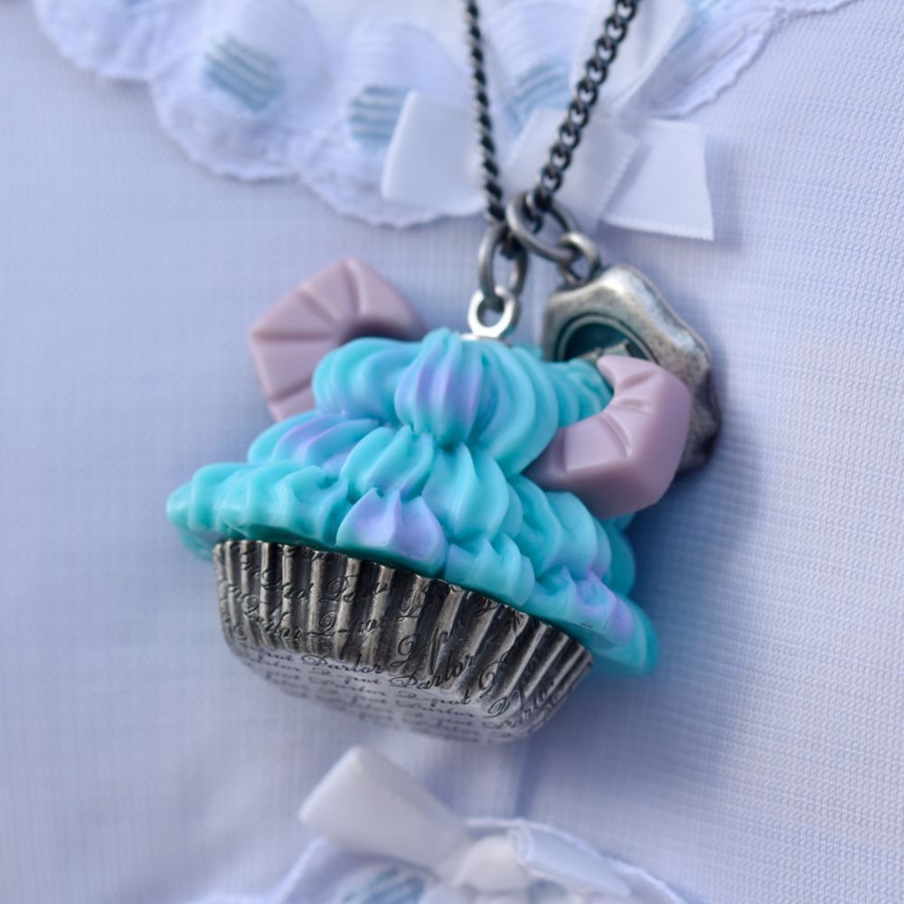 【キューポット】サリー/ネックレス　カップケーキ