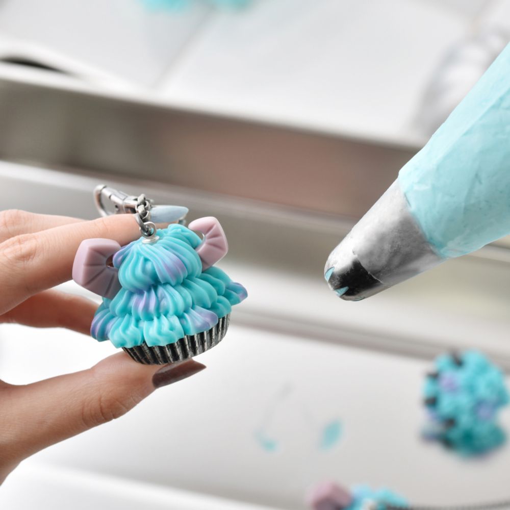 【キューポット】サリー/バッグチャーム　カップケーキ