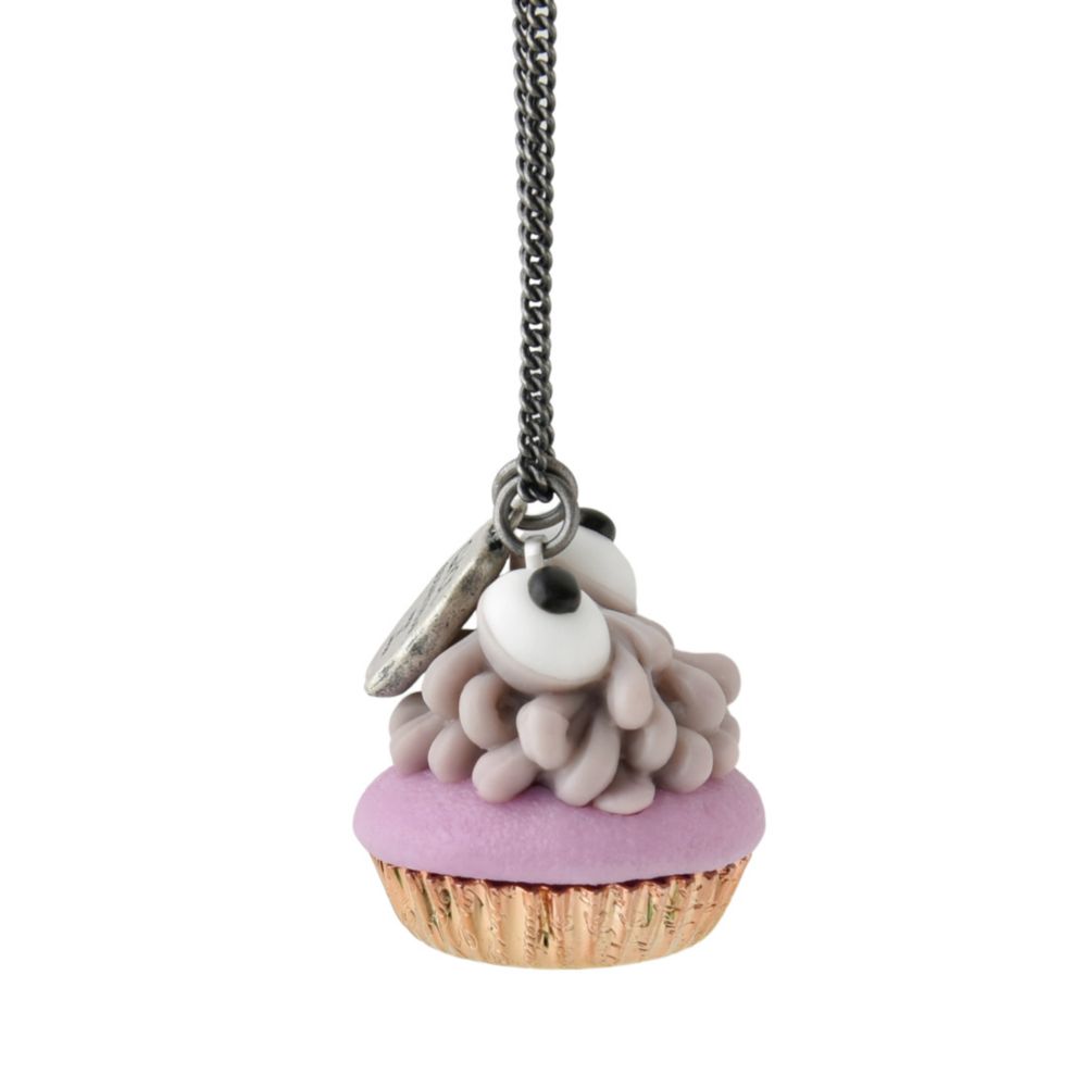 【キューポット】ブー/ネックレス　カップケーキ