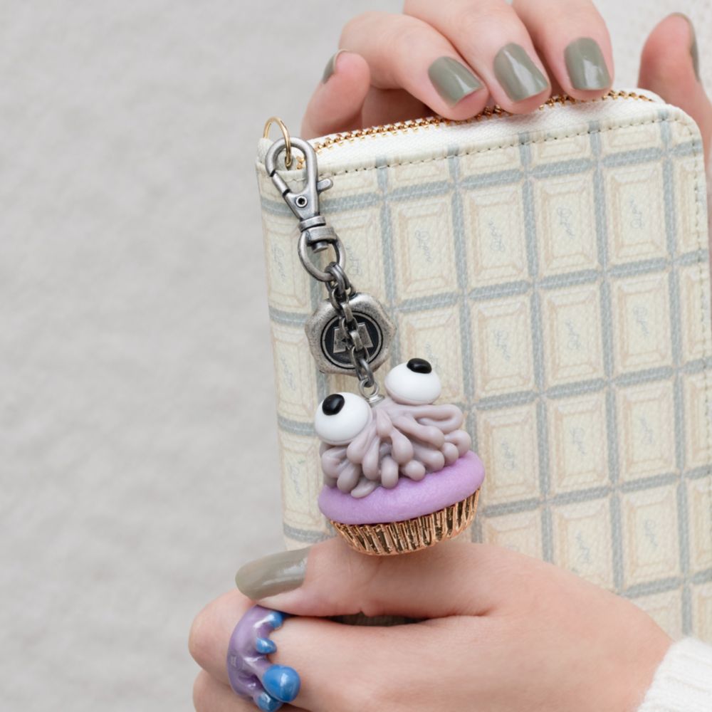 【キューポット】ブー/バッグチャーム　カップケーキ