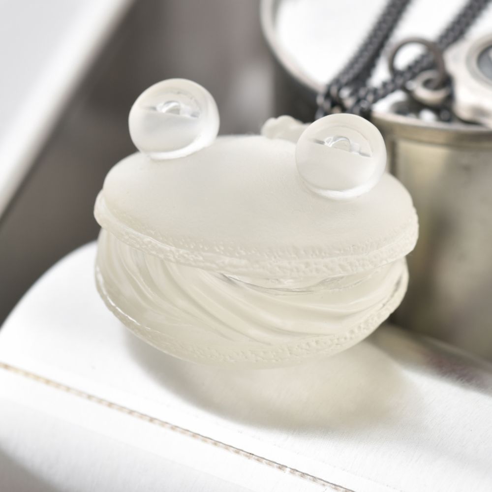 【キューポット】ランドール/ネックレス　トランスペアレントマカロン