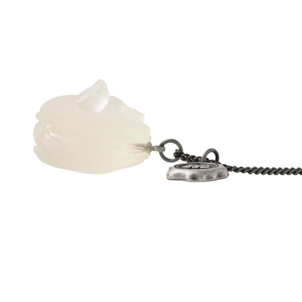 【キューポット】ランドール/ネックレス　トランスペアレントマカロン