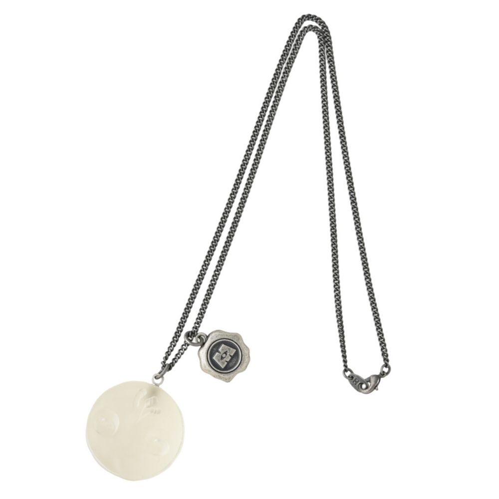 【キューポット】ランドール/ネックレス　トランスペアレントマカロン