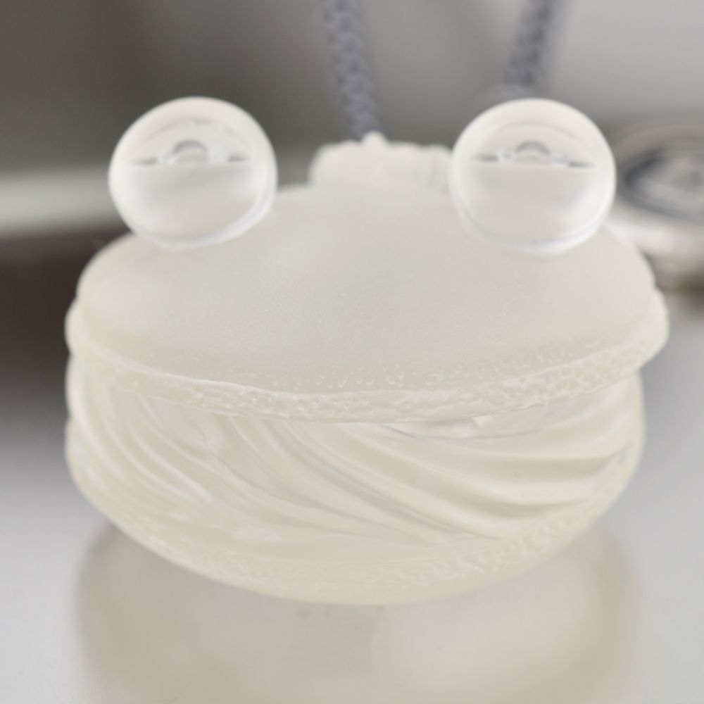 【キューポット】ランドール/ネックレス　トランスペアレントマカロン