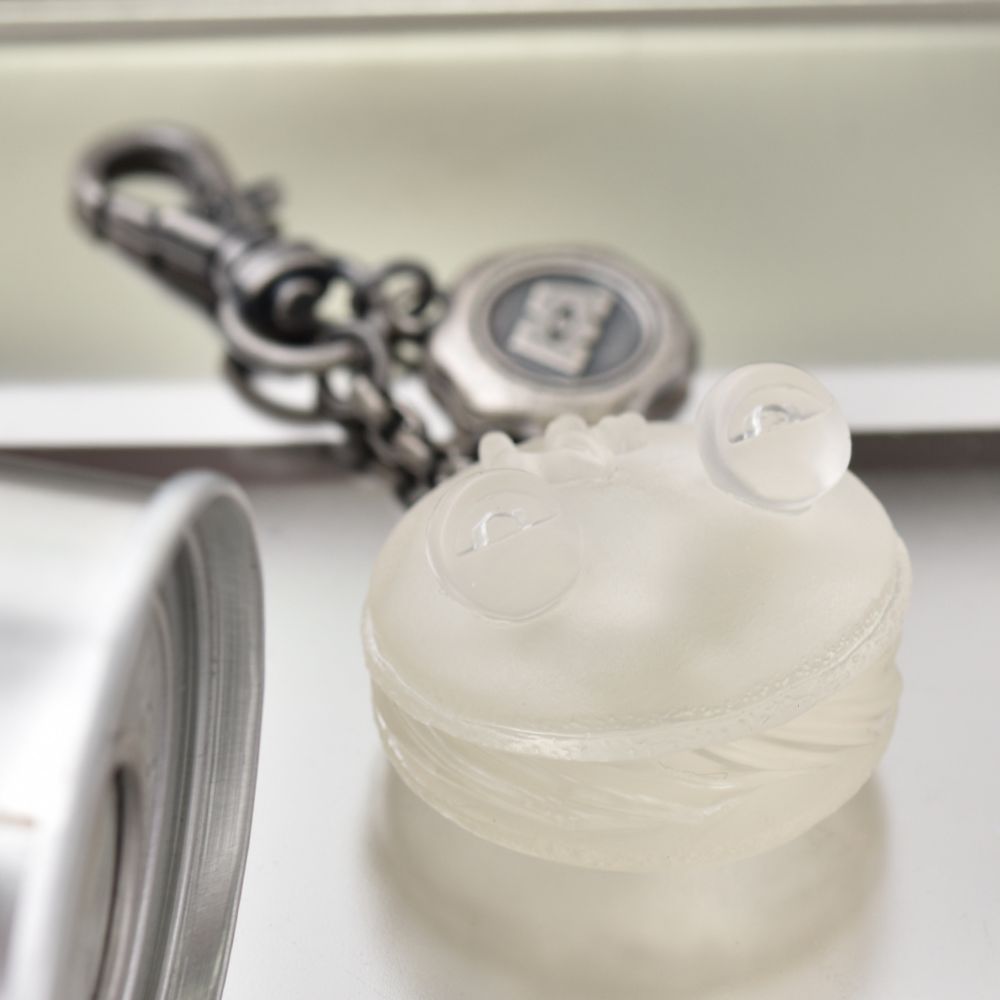 【キューポット】ランドール/バッグチャーム　トランスペアレントマカロン