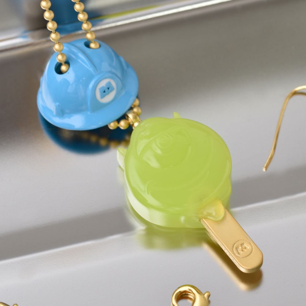 【キューポット】モンスターズインク　ヘルメット/チャーム　キャンディー