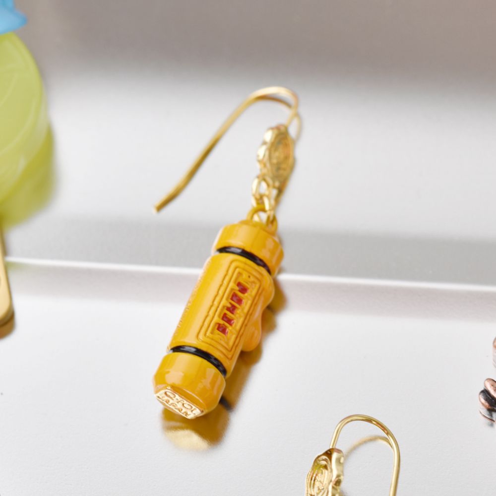 【キューポット】モンスターズインク　エネルギータンク/ピアス　キャンディー