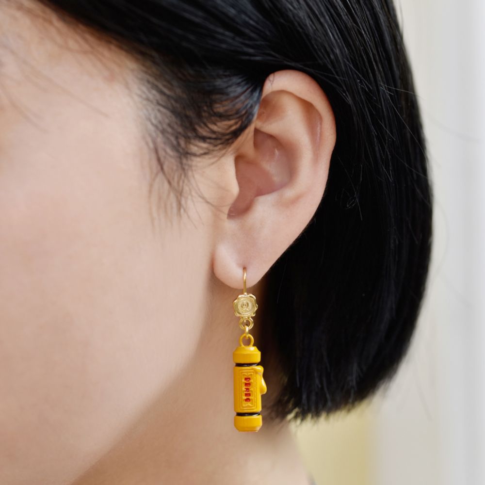 【キューポット】モンスターズインク　エネルギータンク/ピアス　キャンディー