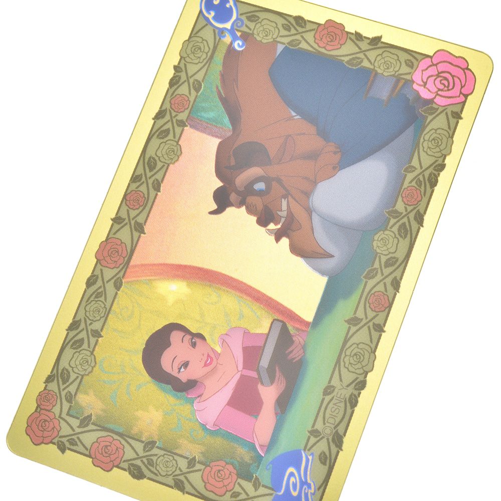 公式 ショップディズニー 美女と野獣 シール ステッカー カード型 14