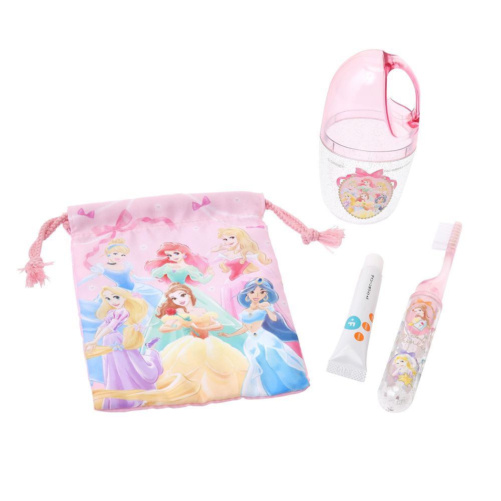 公式 ショップディズニー ディズニープリンセス 歯ブラシ セット リボンフレーム Back To School