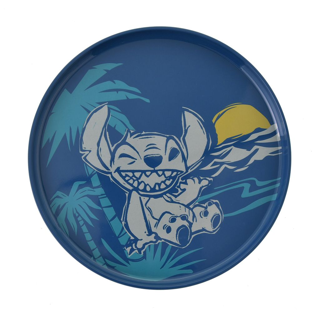 公式 ショップディズニー スティッチ エンジェル プレート L Stitch Summer