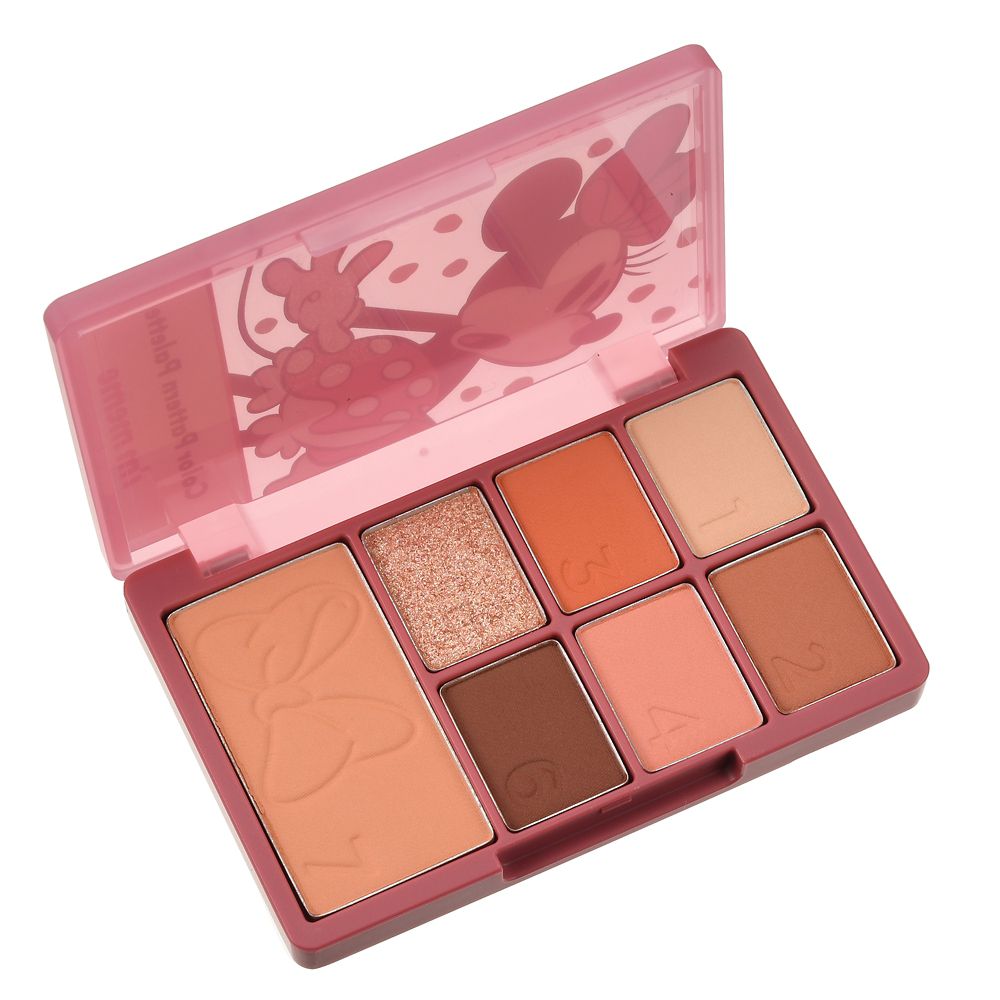 公式 ショップディズニー I M Meme ミニー アイシャドウ チーク コーラルパターン カラーパターンパレット