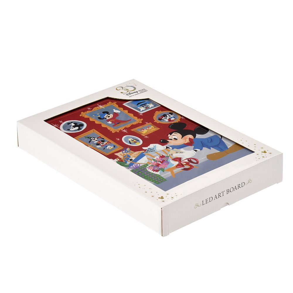 公式 ショップディズニー ミッキー フレンズ Ledアートボード Disney Store Japan 30th Anniversary