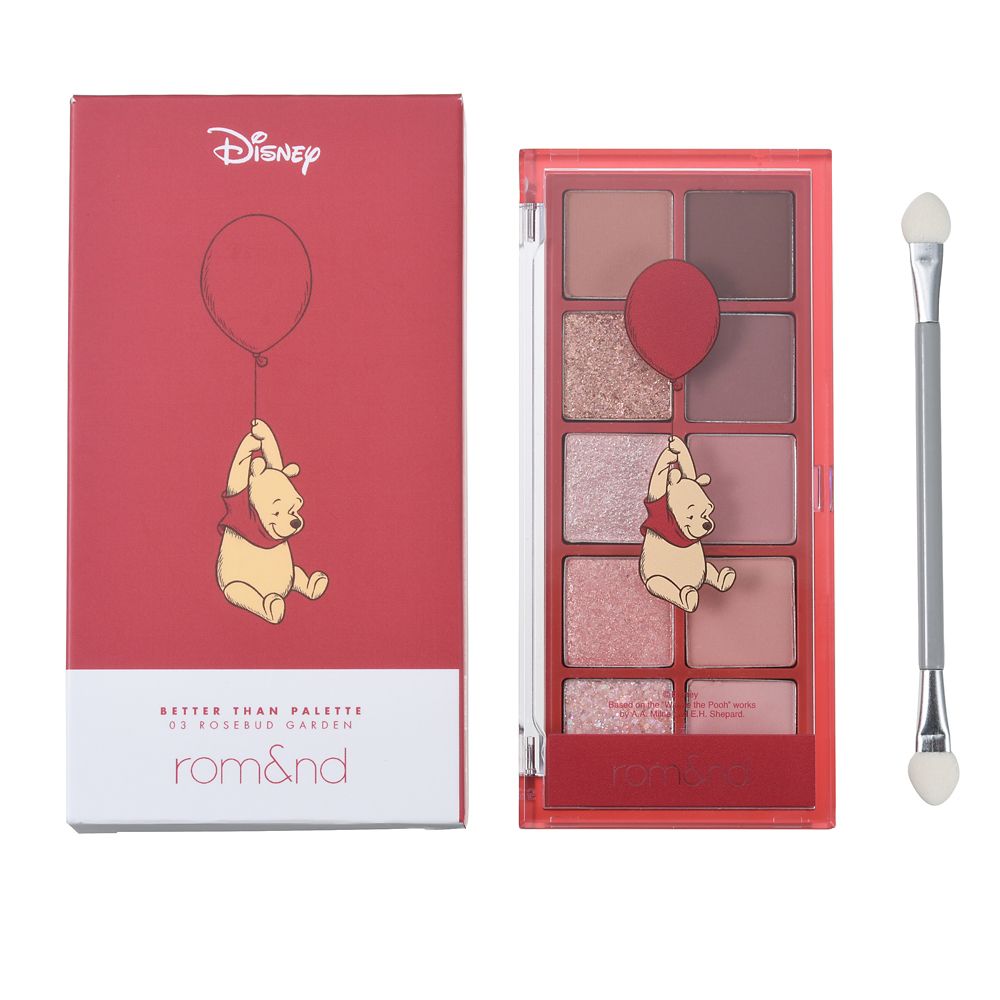 【rom＆nd】プーさん アイシャドウ ベターザンパレット ローズバッドガーデン