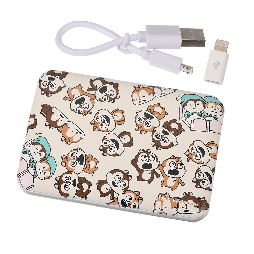 公式 ショップディズニー チップ デール モバイルバッテリーチャージャー Nishimurayuji