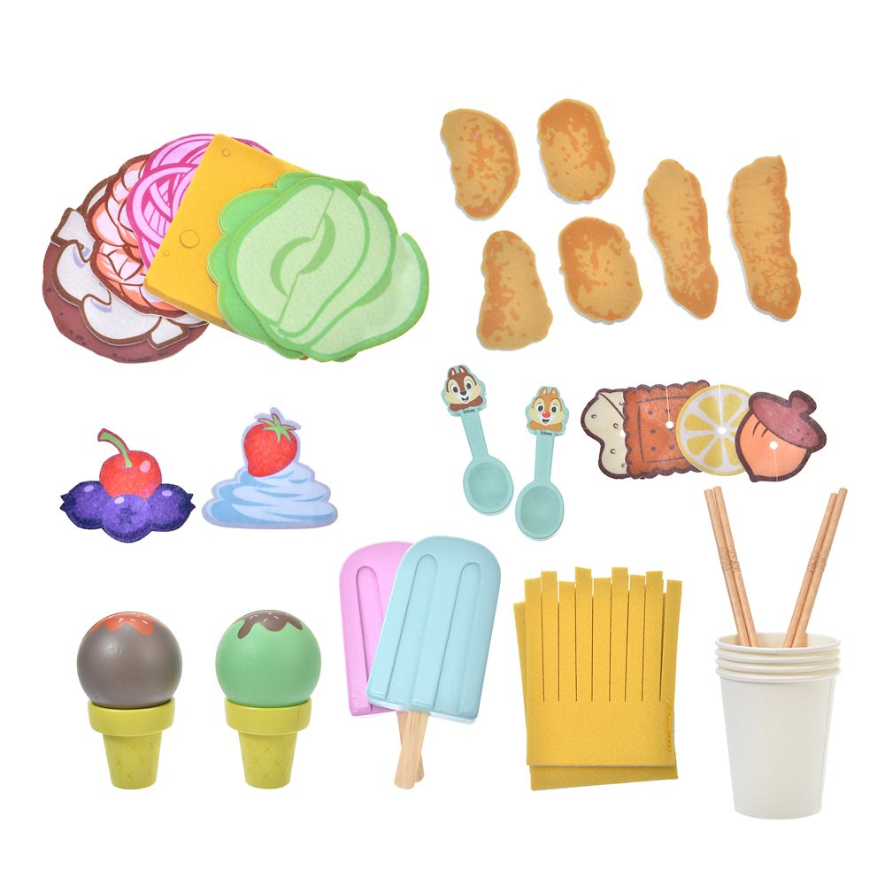 公式 ショップディズニー チップ デール おもちゃ フードセット ダイナー カフェ